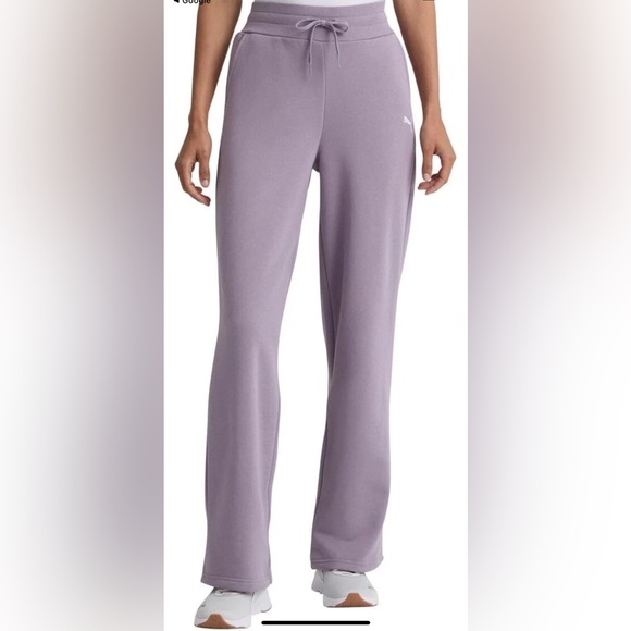 PUMA Women's Fleece Sweat Pants for Women's Straight Legs Sweatpants - Picture 1 of 12